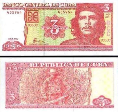 Geldschein 3 Pesos
